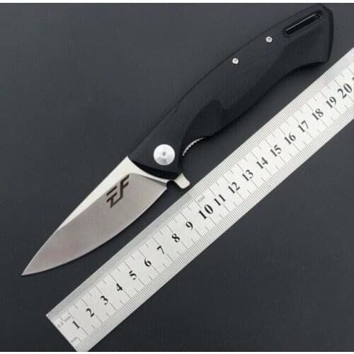 EF26 Ball Bearing Folding Knife D2 Blade G10 Handle EDC Survival Camping Hiking Knife Edc Tool Hunting Tactical Pocket Knives