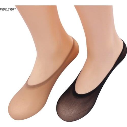 10 Pairs lace Boat Women Socks Skin Color And Black Two Options High Quality Very Low Prices Fashionable Ladies Socks