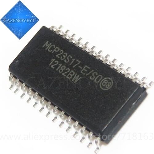 5pcs/lot MCP23S17-E/SO MCP23S17 SOP-28 In Stock