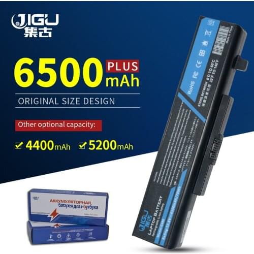 JIGU 6Cells Laptop Battery L11L6Y01 L11S6Y01 For LENOVO Y480 Y480P Y580 G480 G410 Z380 Y485 G485 G580 Z380A Z380AM G580AM