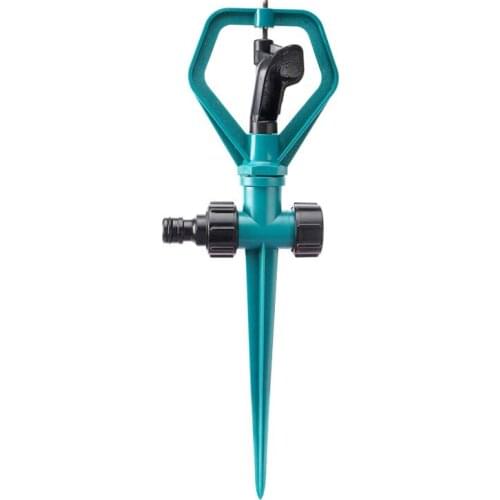 Automatic Plastic Ground Plug Sprinkler With Plastic Small Triangle Nozzle Garden Lawn Sprinkler Gardening Tools Lawn Irrigation