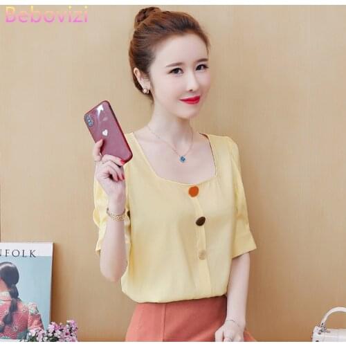 Желтые блузки Bebovizi China At AliExpress