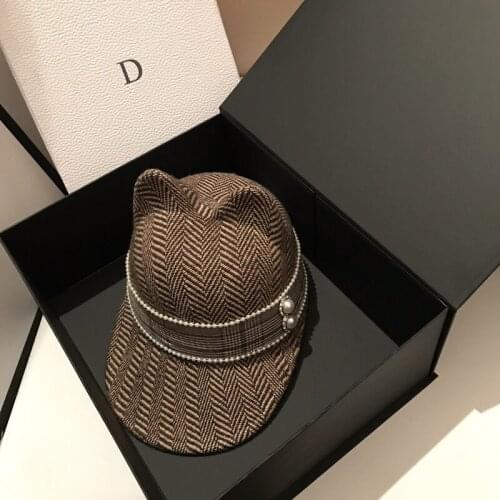Ear Cap Baseball Cap Equestrian Cap Autumn Winter Versatile Hat