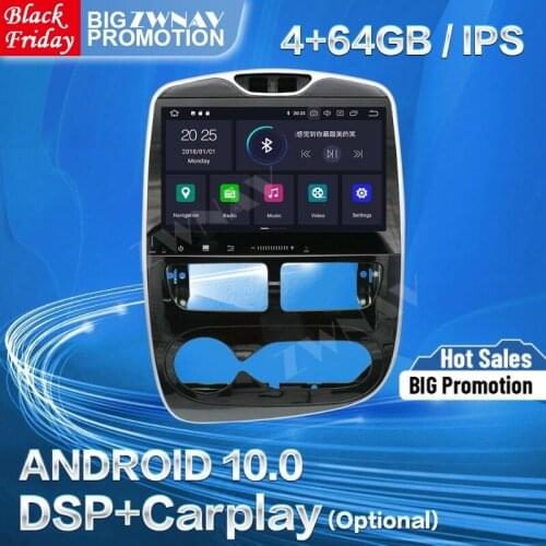 Carplay For Renault Clio 2013 2014 2015 2016 2017 2018 2019 Android Screen Player GPS Audio Auto Stereo Radio Recorder Head Unit
