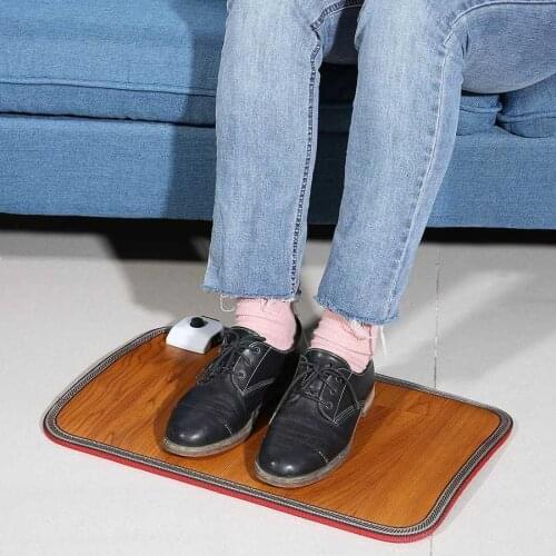 Electric Heating Warm Pad for Feet Home Office Foot Heater Mat Foot Warmers Thermostat Warmer Office Heating Carpet for Winter