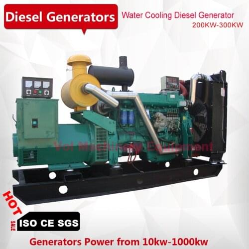 Chinese generator 300kva weichai steyr engine brushless alternator three phase 50hz/60hz