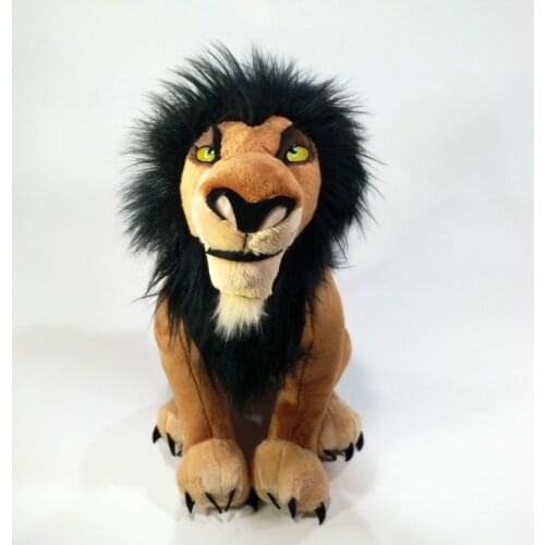 The Lion King Adult Scar Stuffed Plush Toy 35CM