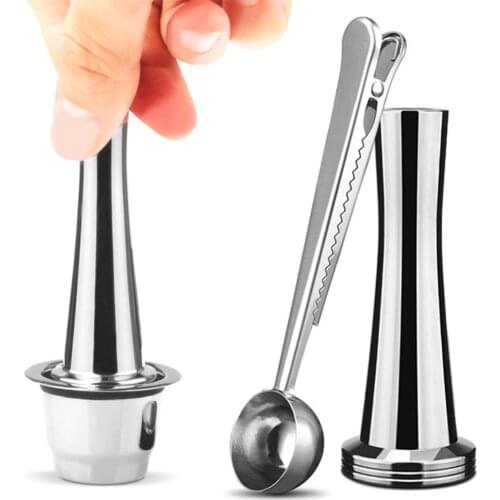 Stainless Steel Handle Coffee Hammer Espresso Press Powder Tamper for Nespresso Coffee Accessories
