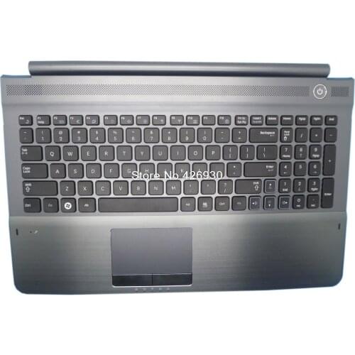 Laptop PalmRest&keyboard For Samsung RC520 English US BA59-02927A HMB8333CSC01 With Touchpad New