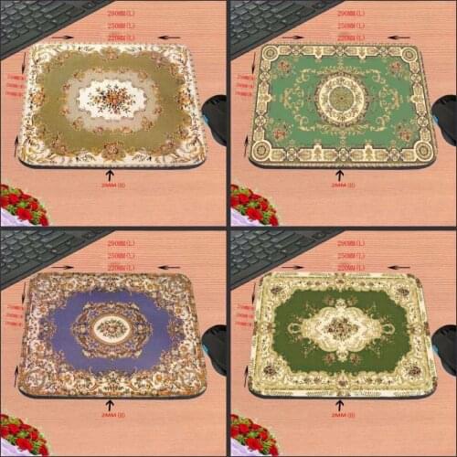 New Arrivals DIY Luxury print New Arrival One Piece Persian Carpet Style Anti-Slip Laptop Mouse Pad Mat for Optal Trackball