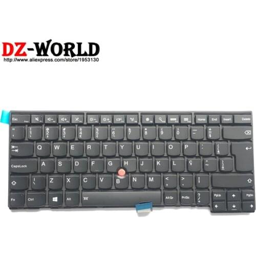 Portuguese Brazilian New Original Backlight Keyboard for Lenovo Thinkpad T440 T440S T431S T440P T450 T450S T460 Laptop Teclado