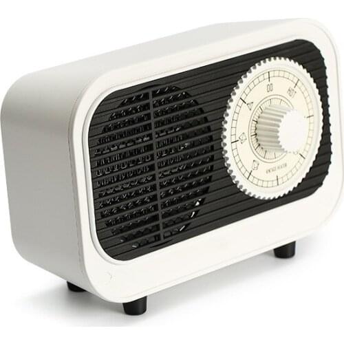 Retro Heater Simple Portable Desktop Warm Hands Warm Feet Small Mini Heater Household Bedside Electric Heater