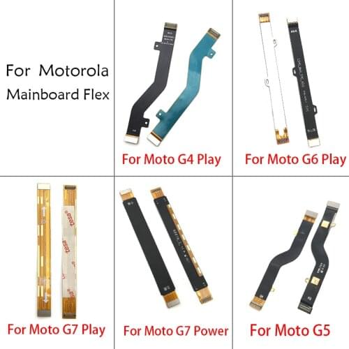 LCD Display Connector Flex Cable Main Board Motherboard Connector Flex Cable For Moto G4 G6 G7 G8 Power Play Plus One Hyper