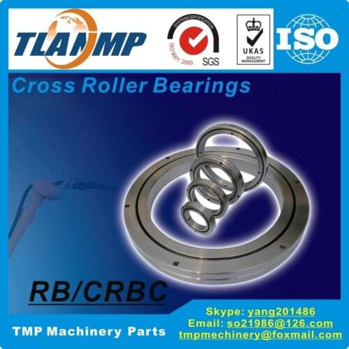RB20035UUCC0 P5 TLANMP Crossed Roller Bearings (200x295x35mm) Robotic Bearing High precision slewing bearing produce