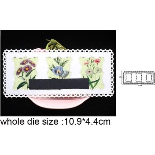 Christmas Photo Frame Metal Cutting Dies 2020 For DIY Scrapbooking dies Embossing die cuts Album Paper/Photo Card Stencils dies