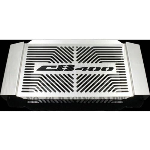 Silver Motorcycle Accessories Radiator Guard Protector Grille Grill Cover For HONDA CB 400 SF/400SF CB400SF 1999-2007/2008-2015