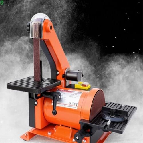Electric Belt Machine Sander 350W Sanding Grinding Polishing Machine Abrasive Belt Grinder Polisher Cutter Edges Power Tool
