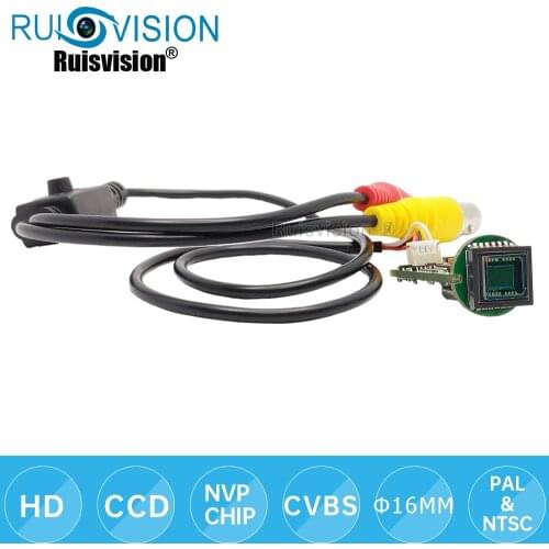 Sony 1/3" CCD Chip 700TVL Mini Bullet Camera Module CCTV Analog Camera Motherboard Small Camera Chip φ16mm With Low Illumination