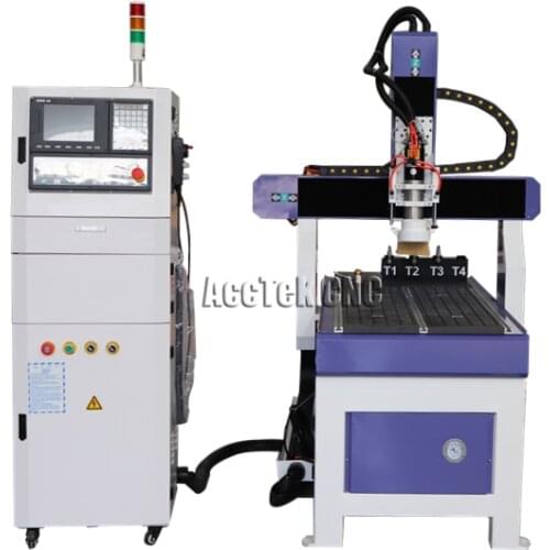 Chair Furniture ATC Wood Carving Machine/ 6090 CNC Router 4 Axis Wood Milling Machine/3D Metal Aluminum CNC Router