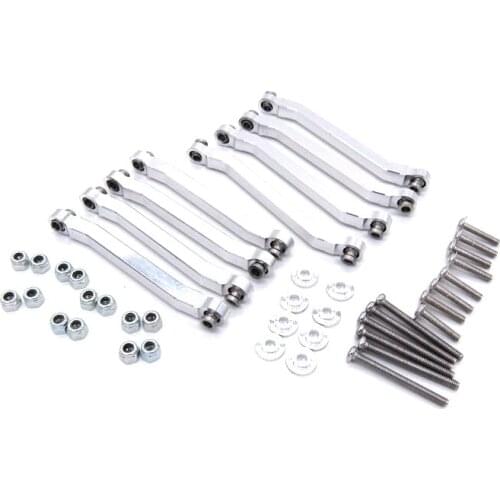 Metal Chassis Pull Rods Drag Link Suspension for MN D90 D91 D96 D99 D99S MN90 MN99S 1/12 RC Car Upgrade Parts