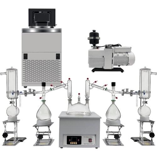 Tunrkey Setup High Quality 10L Glass Short Path Distillation With Factory Price