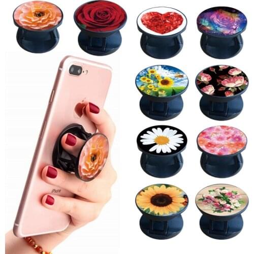 10 Pieces Phone Finger Expanding Stand Holder Kickstand Hand Grip Widely Compatible with Almost All Phones Cases