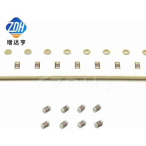 200pcs/ceramic capacitor 1608 0603 10PF 50V 100V NPO 10P 100J C0G 5
