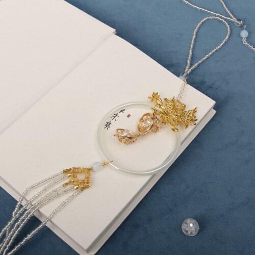 2021 ancient hanfu tassels cheongsam pendant national customs accessories product woman pendeloque cut chinese hanfu ornaments