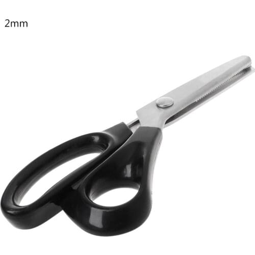 23.5cm Zig Zag Sewing Cut Dressmaking Tailor Shear Pinking Scissor Leather Craft