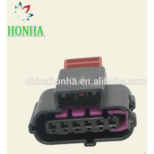 6 Pin 8K0973706 8K0 973 706 Gas Accelerator Throttle Pedal Waterproof Car Connector