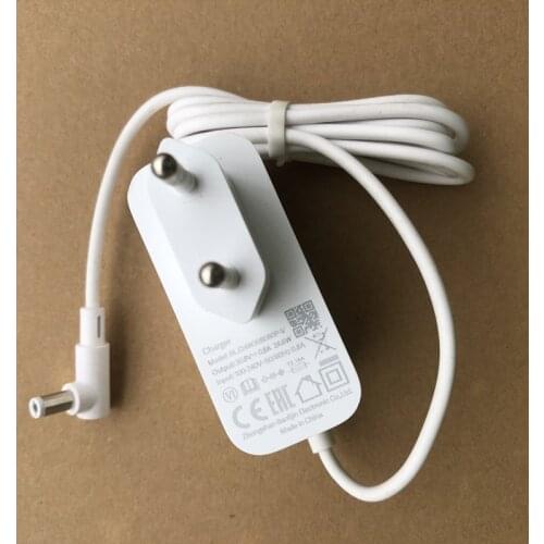 Vacuum Cleaner EU Power Adapter for Xiaomi 1c Vacuum Cleaner Parts 1C Adapter Replacement