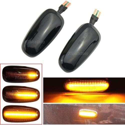 For Opel Zafira A 1999-2005 Astra G 1998-2009 LED Dynamic Turn Signal Light Side Fender Marker Lamp