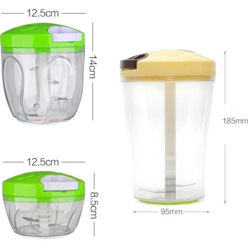 Multifunction Vegetable Chopper Stainless Steel 6 Sets Shredder Slicers Strips Device Manual Meat Grinder Cheese shredder