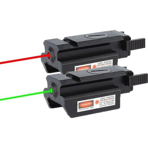 Hunting Mini Compact Red Dot Laser Sight With Picatinny Mount for Pistol Laser Sight Scope 20MM Pistol Weaver Picatinny Rail