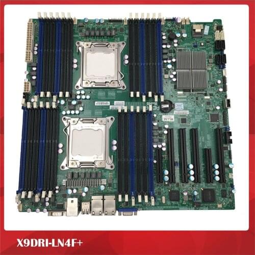 Original Server Motherboard For Supermicro X9DRI-LN4F+ Perfect Test,Good Quality