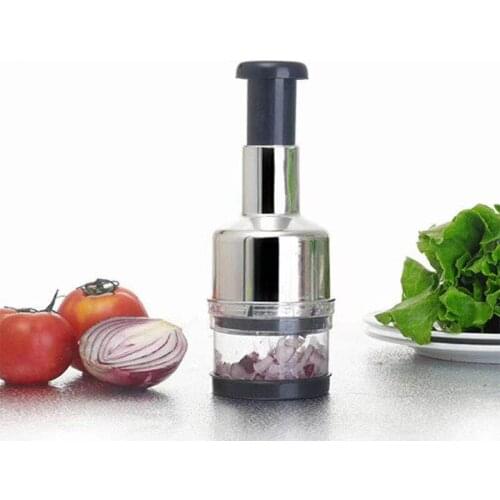 Original Food Chopper With Stainless Steel Blades Vegetable Chopper Gadget Mini Chopper For Salads Kitchen Accessory SAL