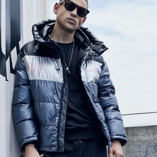 2020 Parkas male winter hooded cotton-padded jacket autumn winter warm new fashion down cotton outcoat la 3xl