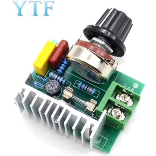 3000W AC 220V SCR Voltage Regulator Dimming Dimmers Speed Controller Thermostat