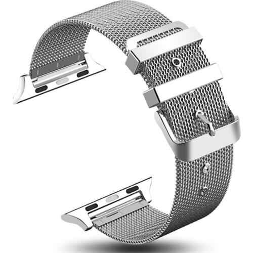 Milanese Watchband for Apple Watch 38mm 42mm Stainless Steel Women Men Replacement Bracelet Band Strap for iwatch 1 2 3 4 5
