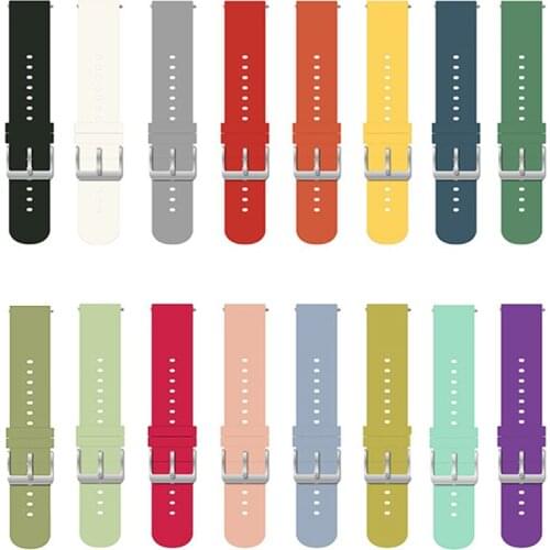 Silicone Wrist Band Strap for Huami Amazfit GTS 2 Mini 2e Smart Watchband Sport Bracelet for Xiaomi Amazfit Bip S U Pro GTR 42mm