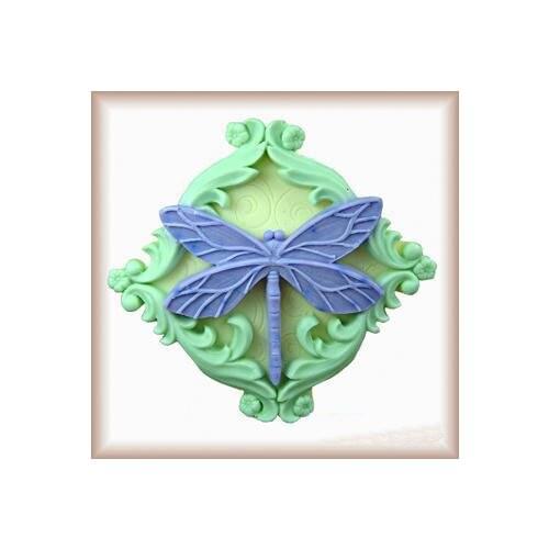 Silica gel mould handmade soap soap dragonfly