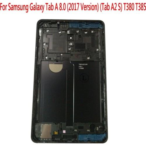Middle Frame Cover Replacement For Samsung Tab A 8.0 (2017)/ A2 S T380 T385 Middle Frame Housing Bezel Front Chassis Frame