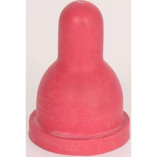 Rubber Goat Milk Feeding Bucket Snap Teat, Made with special rubber formula to prolong life and improve pliability