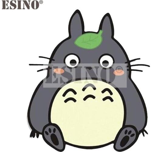 Car-Styling Funny Cartoon Lovely Cat Totoro Car Stickers Motorcycle Decals for Toyota Ford Focus 2 Chevrolet VW Opel Tesla Lada