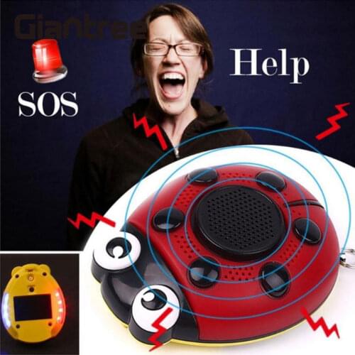Protection Defensa Personal Women Anti Wolf Panic Smart Security Rape Alarm Mini Loud Self Defense Supplies Emergency Alarm