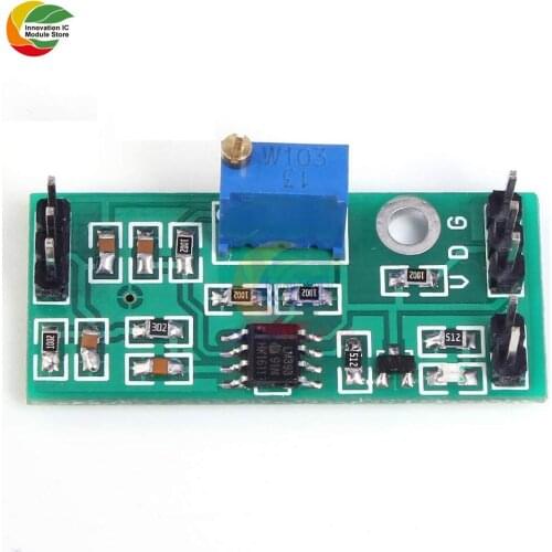 LM393 Voltage Comparator Module Signal Waveform High Low Level Load Drive Dual Channel Adjustable Potentiometer LED Indicator