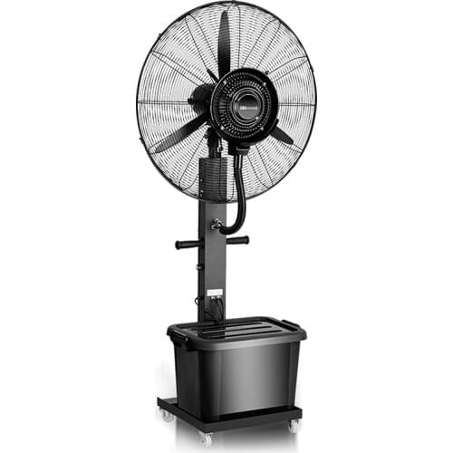 Water Fan Misting 26 Inch 42L Tank Industrial Spray Fan Mist Fan