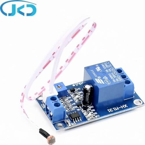 XH-M131 DC 5V 12V 24V 10A Light Control Switch Photoresistor Relay Module Detection Sensor brightness Automatic Control Module