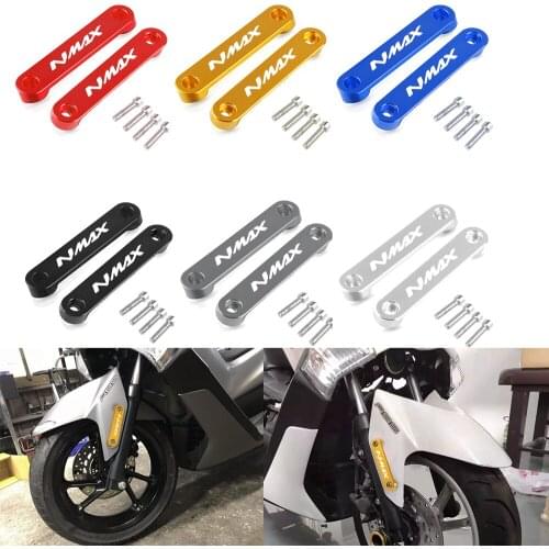 Alloy Front Axle Coper Plate Decorative Cover for YAMAHA NMAX 155 125N-MAX155 N-MAX 155 N MAX 2017 2018 Motorcycle Accessories