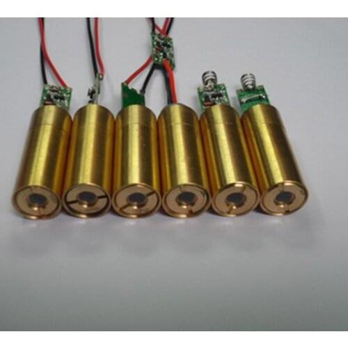 3V 532nm green laser module laser head device stage light show laser module positioning sight 30mW